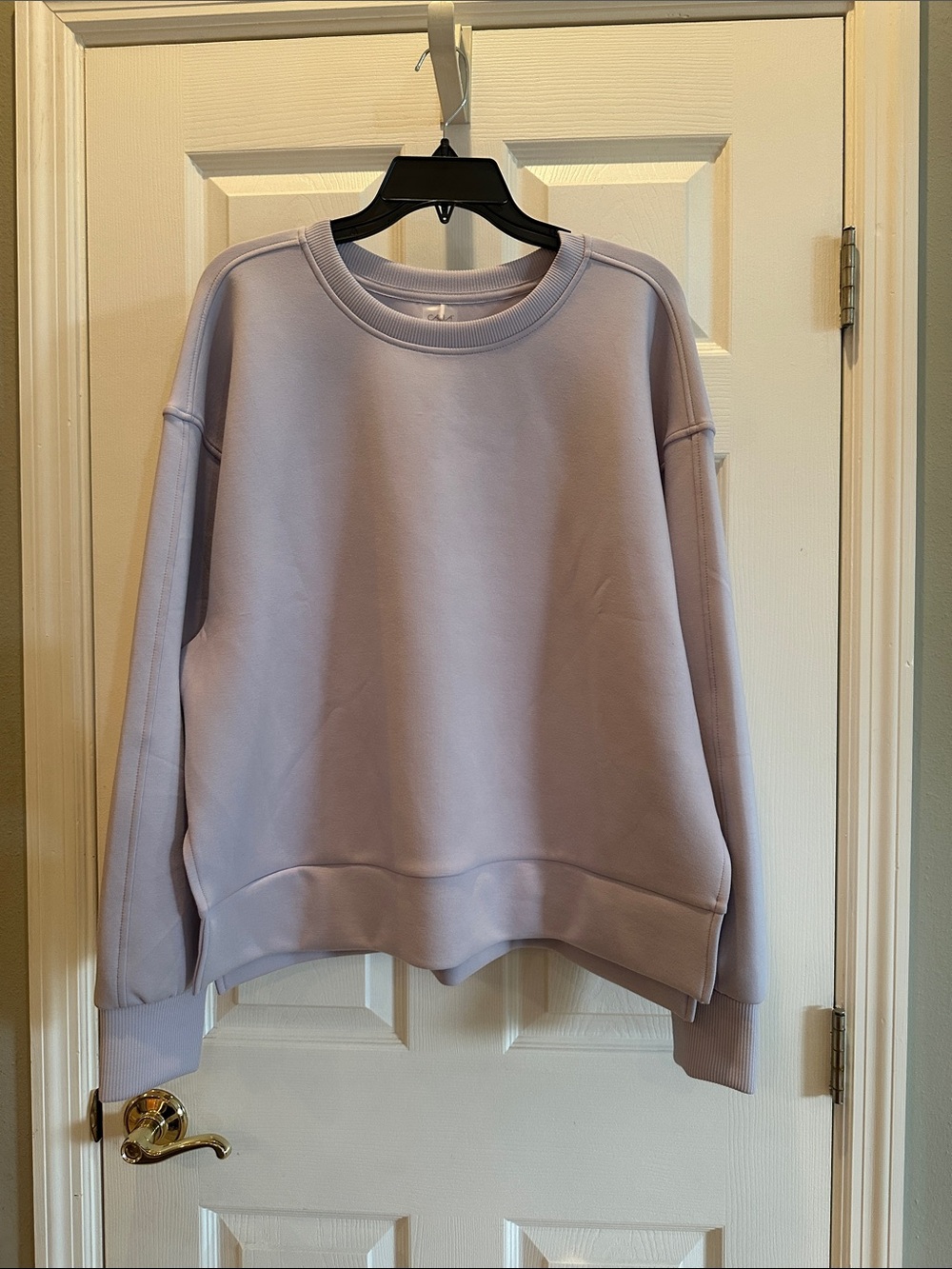 CALIA by Carrie Underwood Lilac Crewneck Sweatshirt